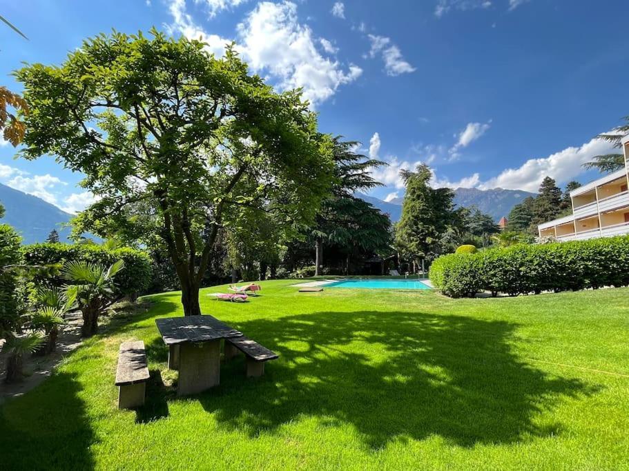 Garden Pool Apartment Meran Exterior foto